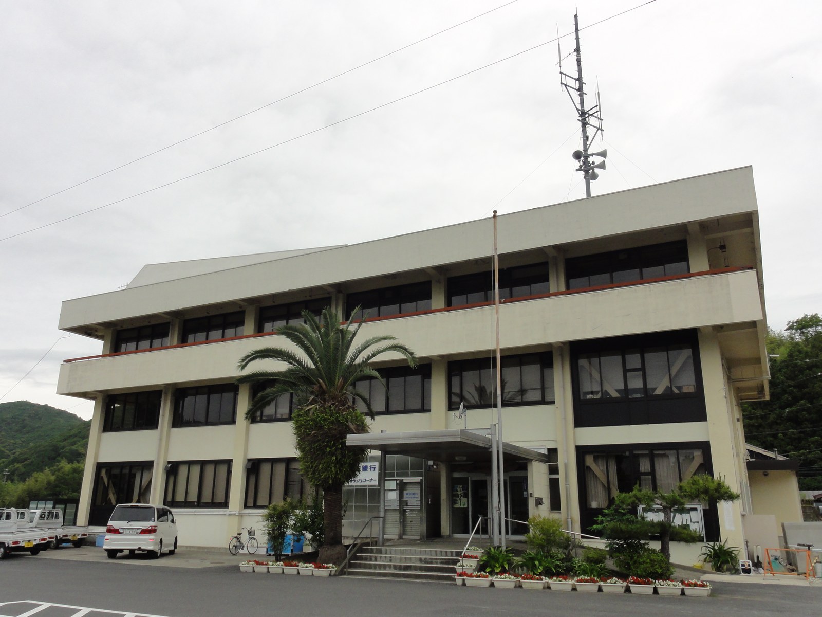 和歌山県古座川町役場の庁舎
