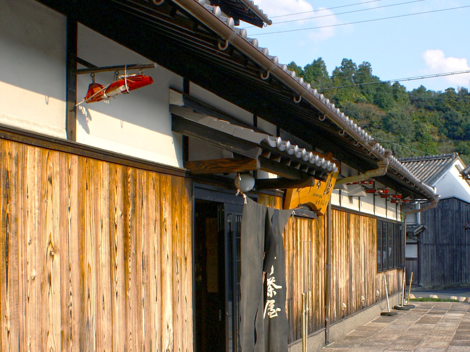 和歌山県海南市黒江の古い町並み